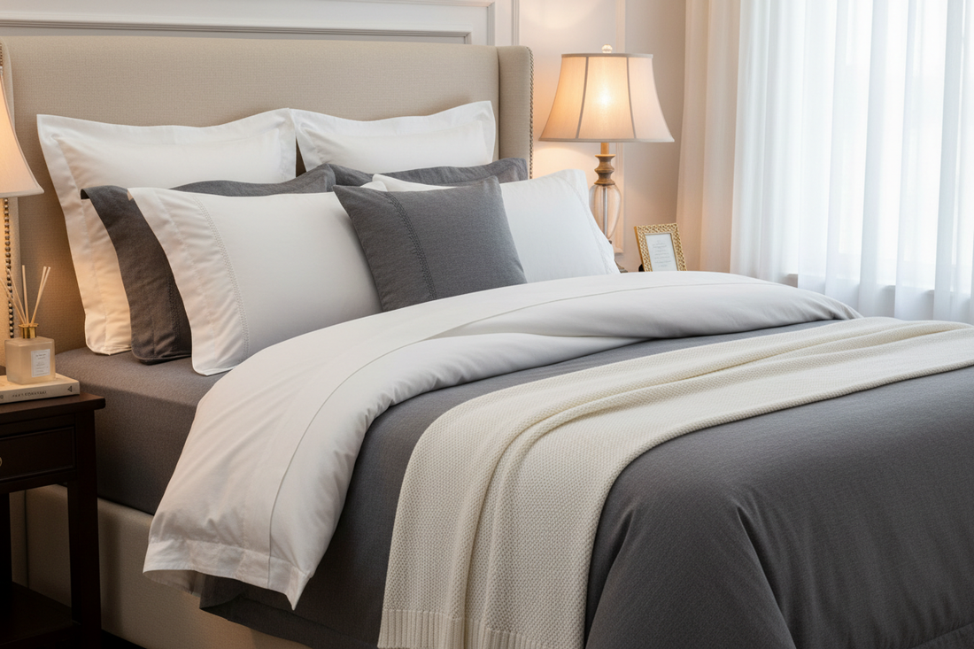 Luxury 1000 Thread Count Cotton Bed Sheet Set