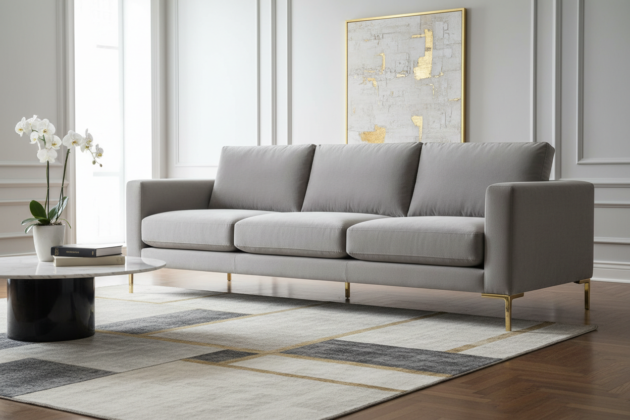 Modern Luxury 3-Seater Sofa